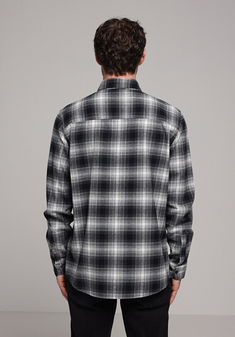 Зображення Сорочка З Довгим Рукавом Чоловіча Синя Cl1077584