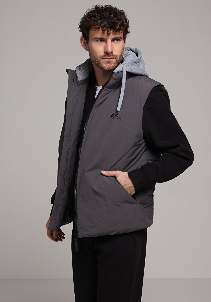 Зображення Жилет Чоловічий Сірий Cl1077695