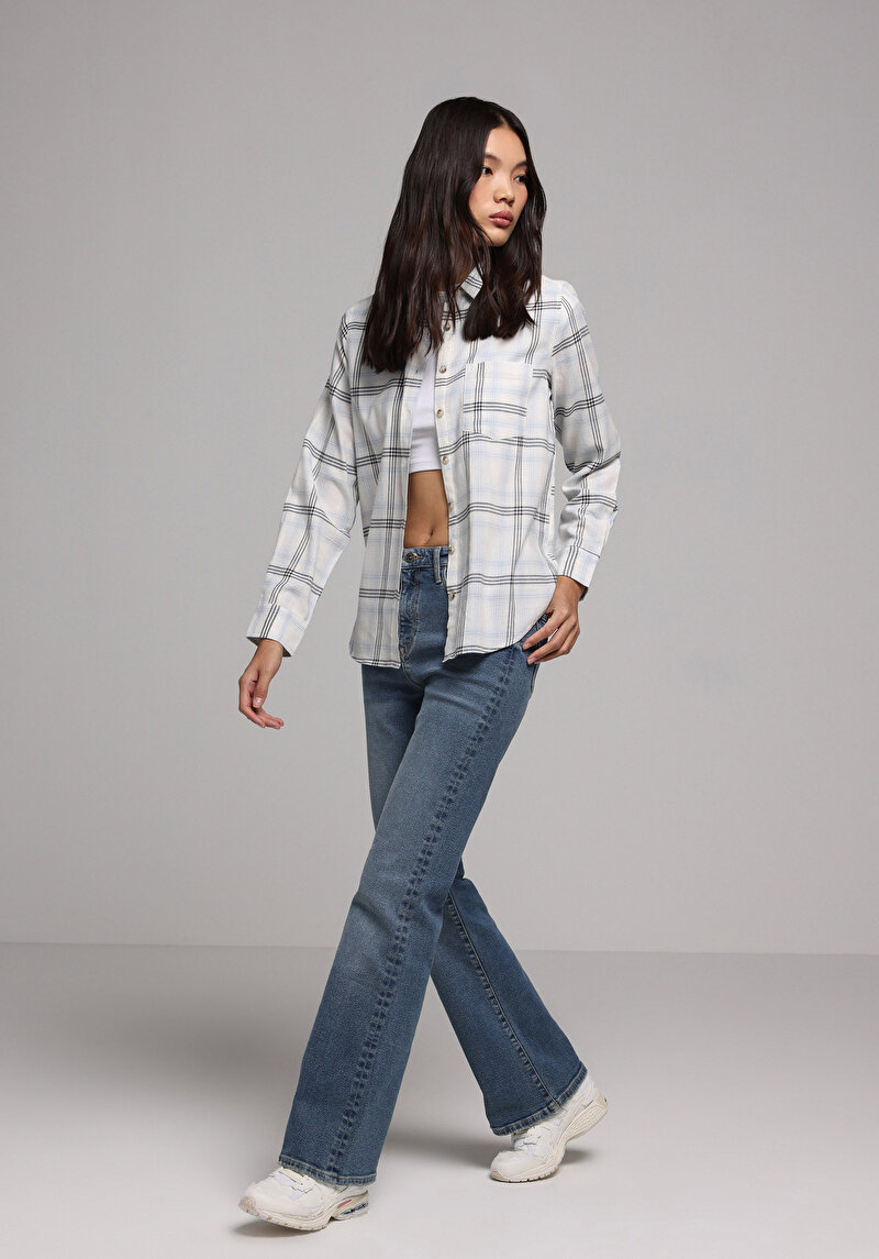 Зображення Сорочка З Довгим Рукавом Жіноча Біла Cl1078004