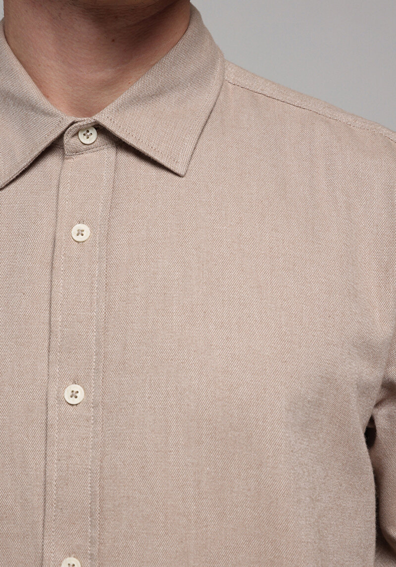 Зображення Сорочка З Довгим Рукавом Чоловіча Сіра Cl1078055