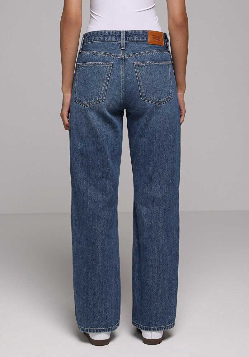 Показати інформацію про Джинси Жіночі Блакитні Прямого Крою Cl1078212