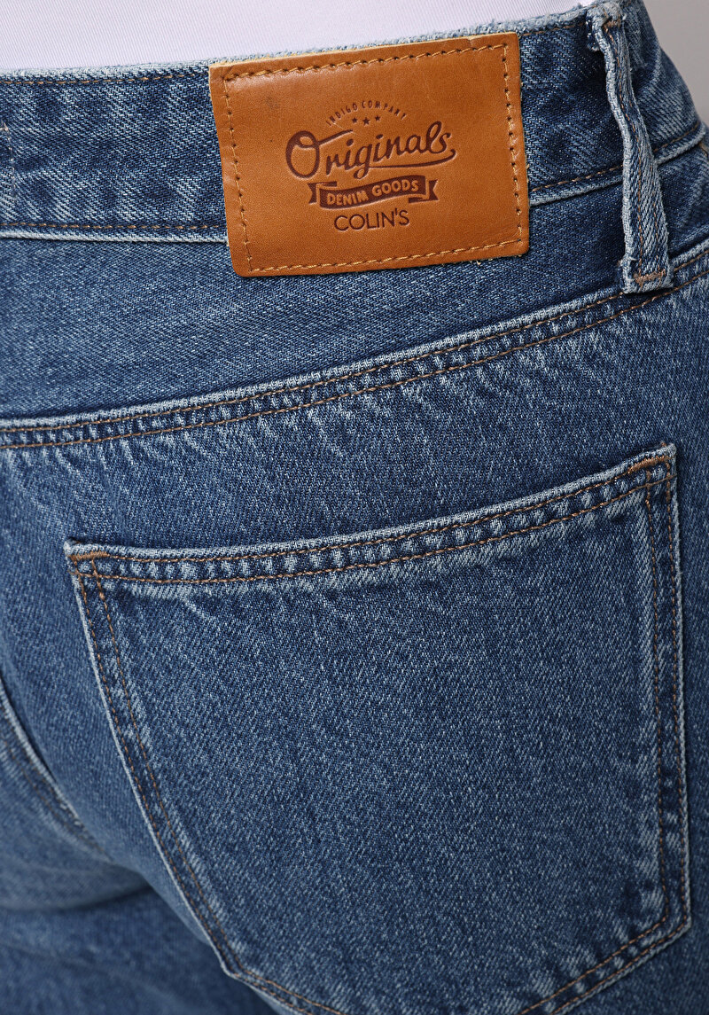 Показати інформацію про Джинси Жіночі Блакитні Прямого Крою Cl1078212