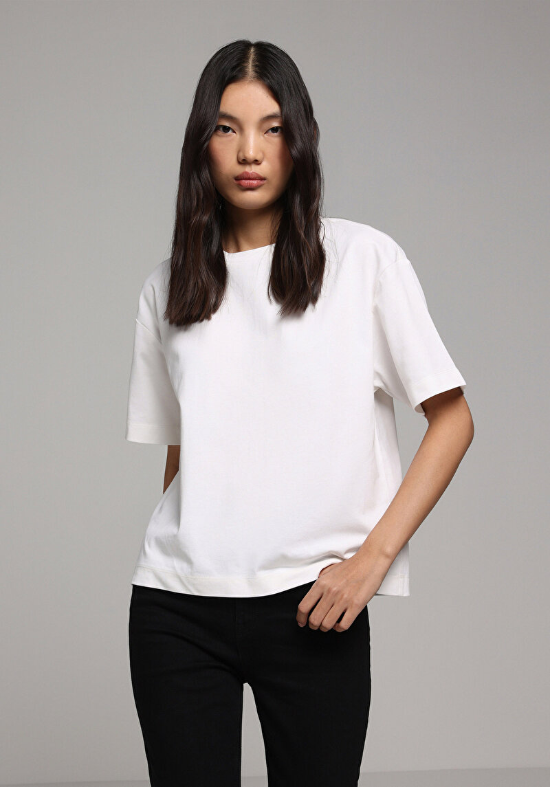 Зображення Футболка З Коротким Рукавом Жіноча Біла  Cl1080058