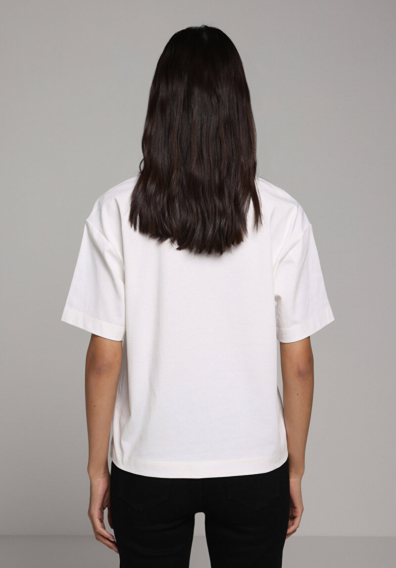 Показати інформацію про Футболка З Коротким Рукавом Жіноча Біла  Cl1080058