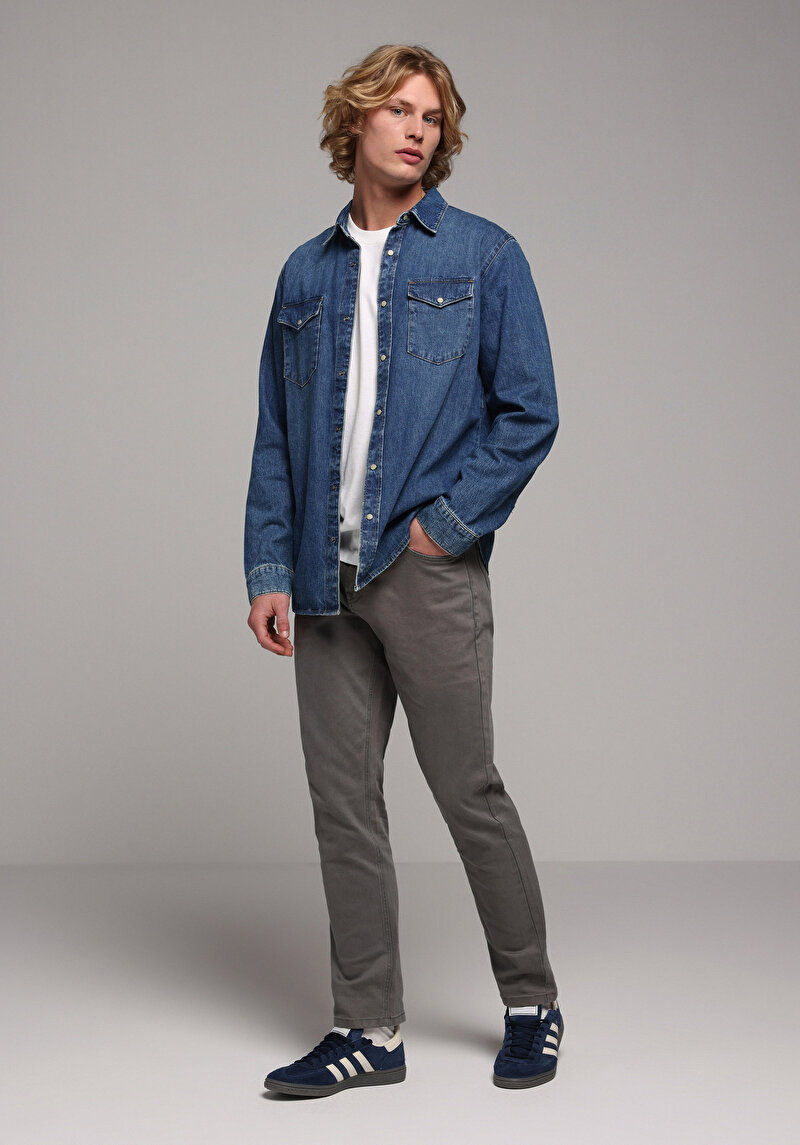 Зображення Брюки Чоловічі Зелені Cl1078135