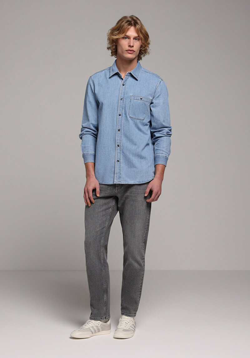 Показати інформацію про 021 Joel Сорочка З Довгим Рукавом Чоловіча   Cl1079646