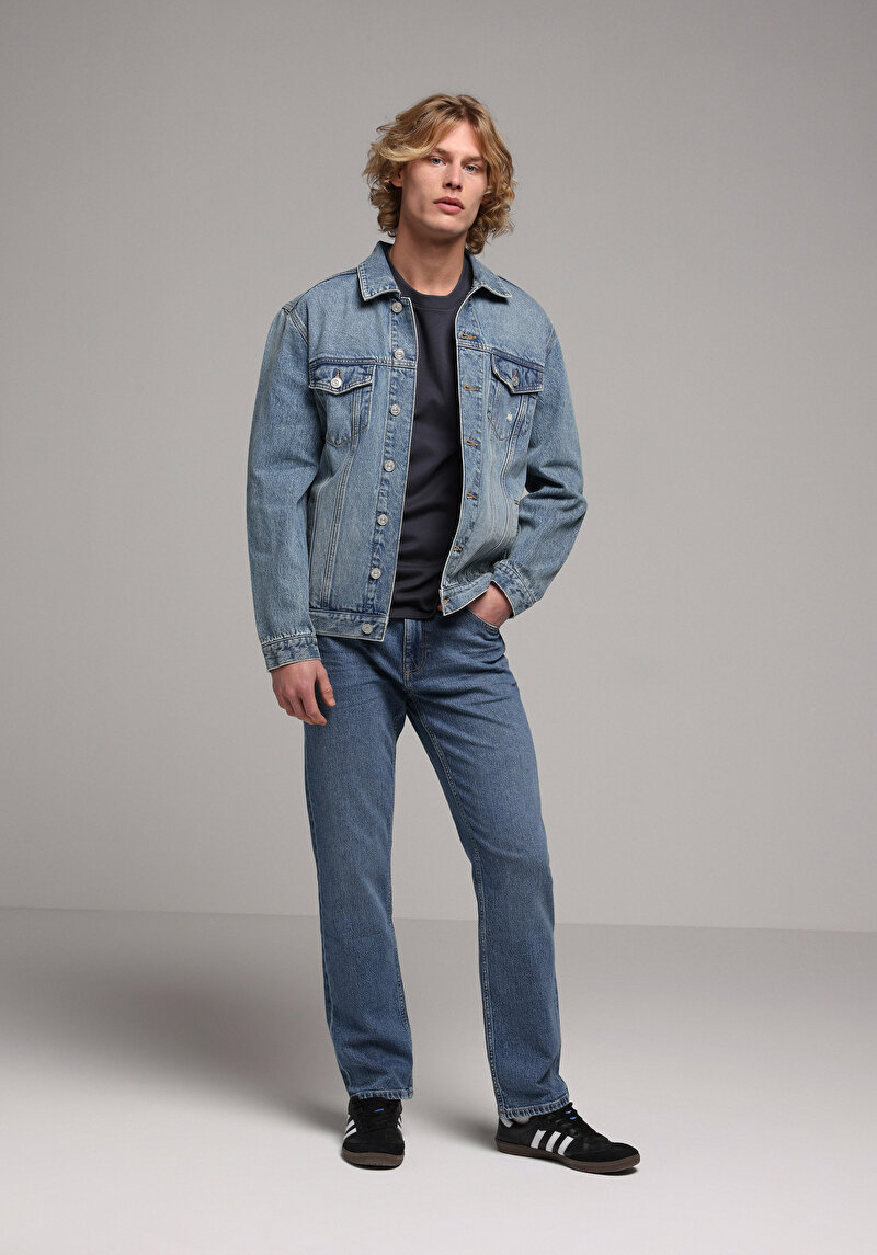 Показати інформацію про 045 David Джинси Чоловічі  Класичного Крою Cl1079744