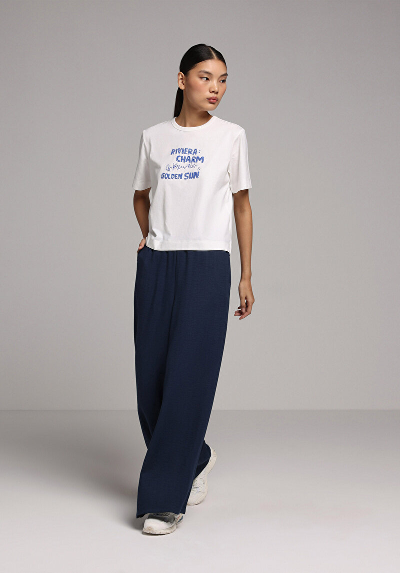 Показати інформацію про Футболка З Коротким Рукавом Жіноча Біла