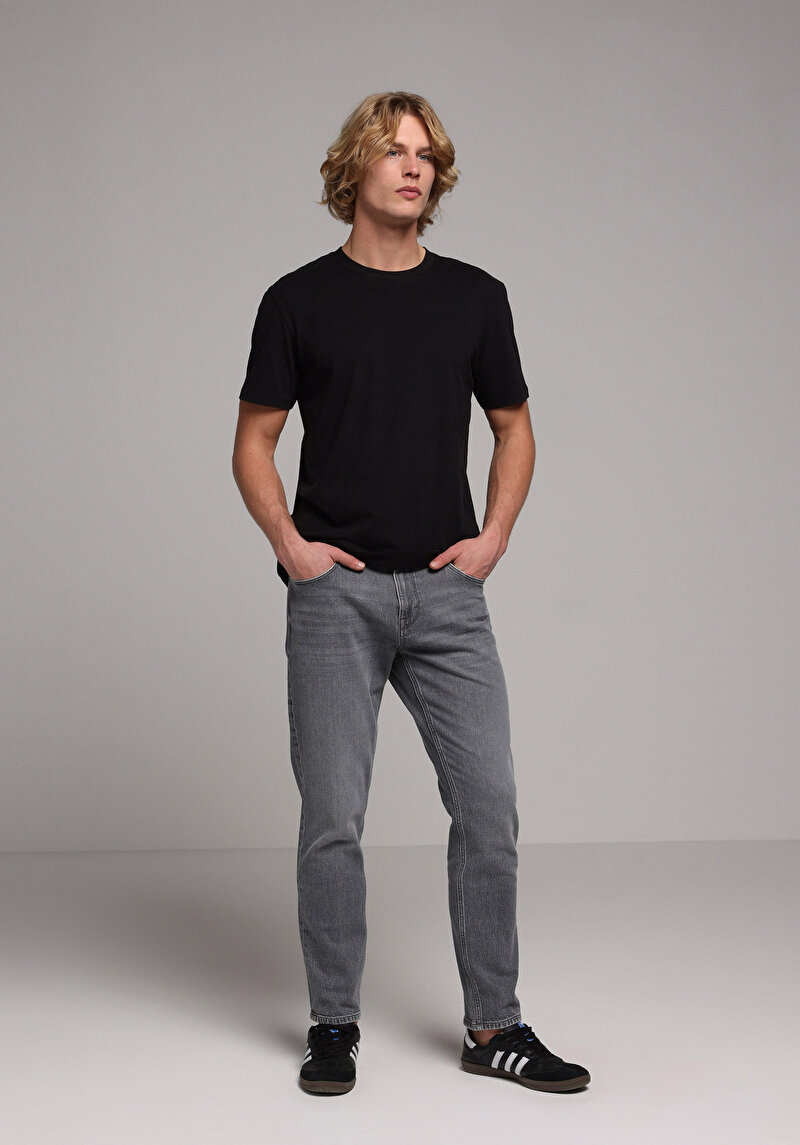 Показати інформацію про 067 Jack Джинси Чоловічі Сірі Класичного Крою Cl1078909