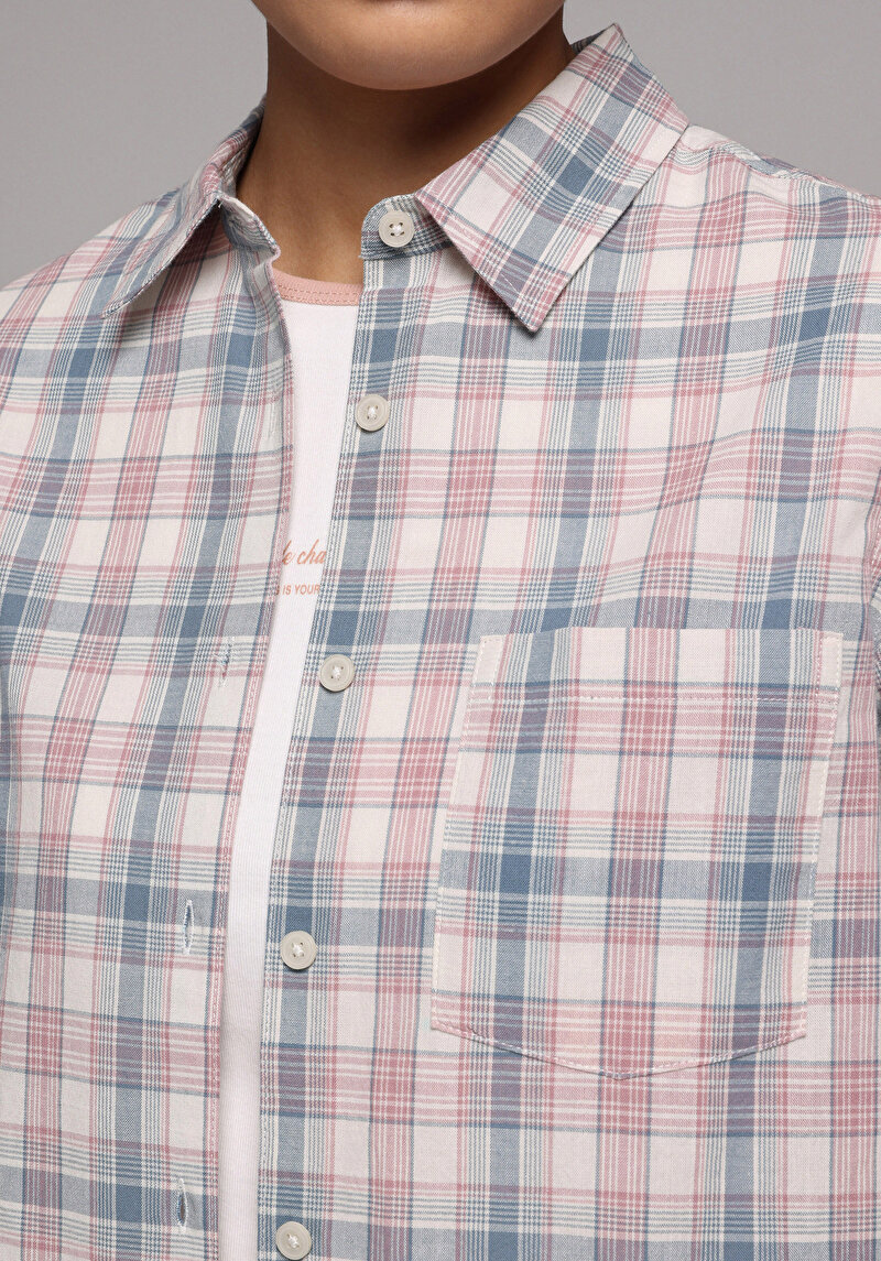 Зображення Сорочка З Довгим Рукавом Жіноча Мультіколор