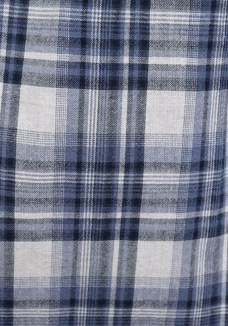 Показати інформацію про Сорочка З Довгим Рукавом Жіноча Синя