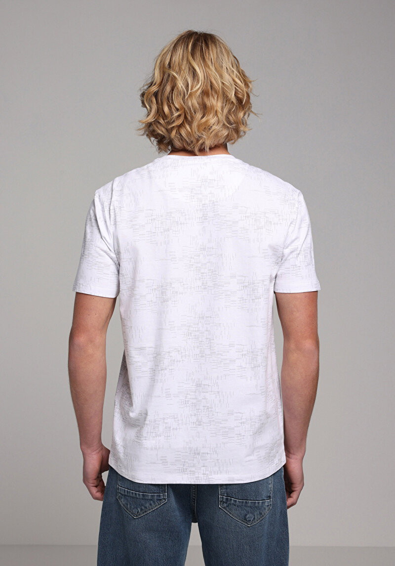 Зображення Футболка З Коротким Рукавом Чоловіча Біла