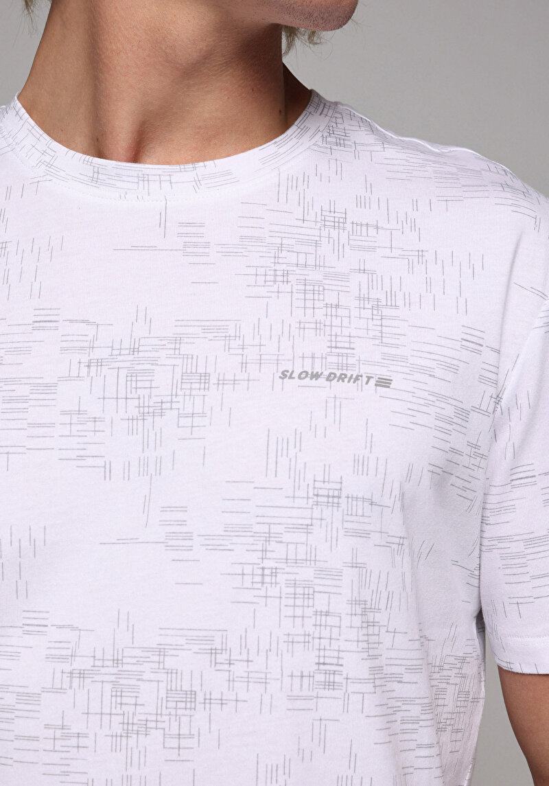 Зображення Футболка З Коротким Рукавом Чоловіча Біла