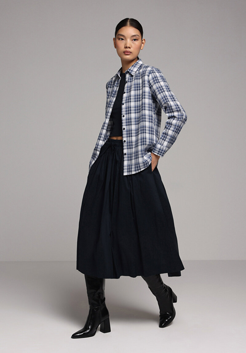 Зображення Спідниця Жіноча Синя