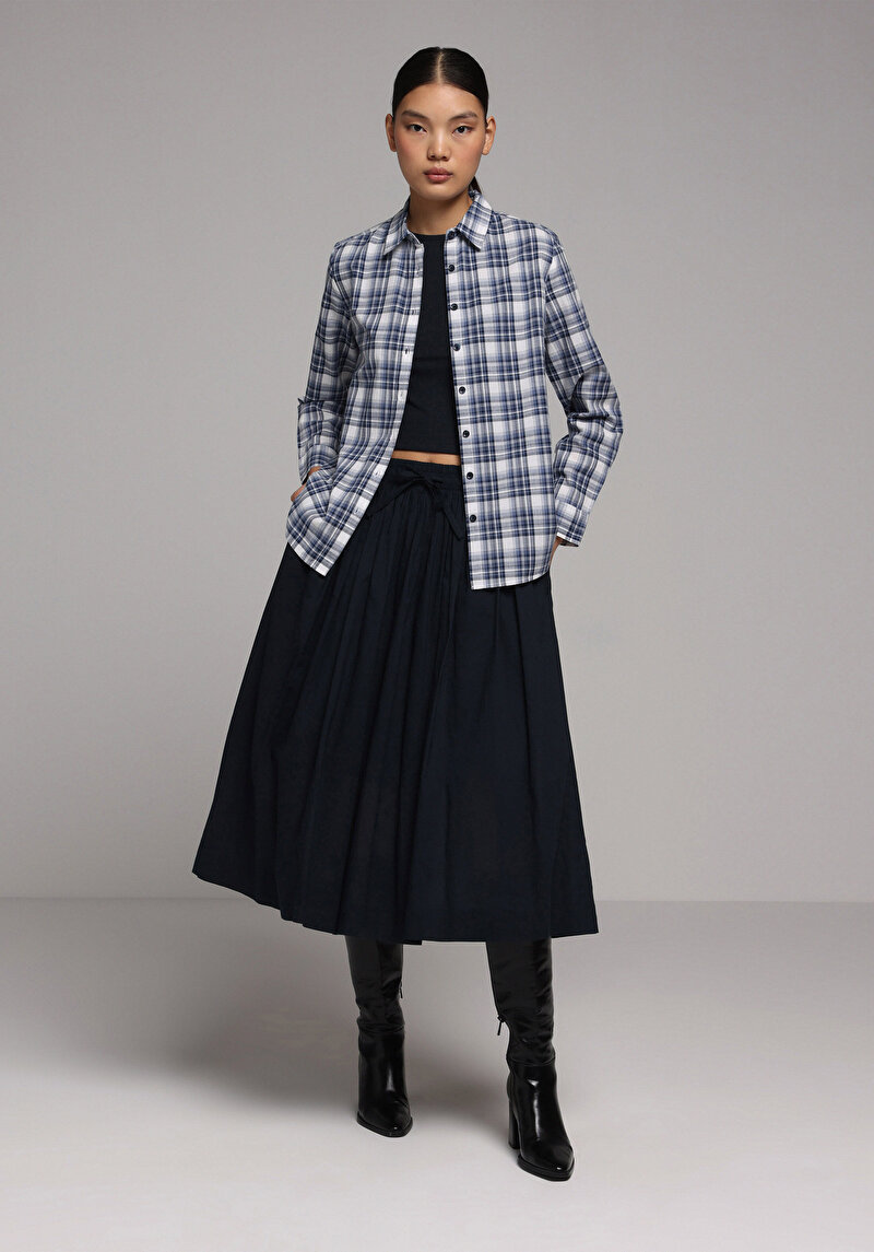 Зображення Спідниця Жіноча Синя