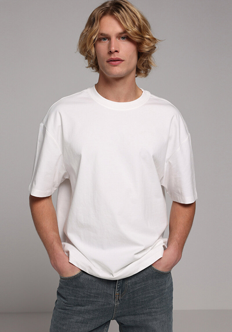 Зображення Футболка З Коротким Рукавом Чоловіча Біла