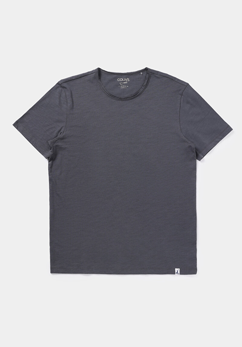 Показати інформацію про Футболка З Коротким Рукавом Чоловіча Сіра  Cl1058580