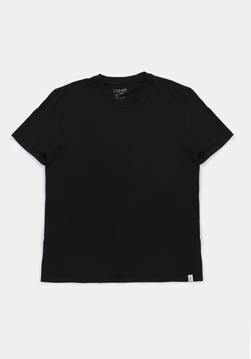 Показати інформацію про Футболка З Коротким Рукавом Чоловіча Чорна  Cl1073961