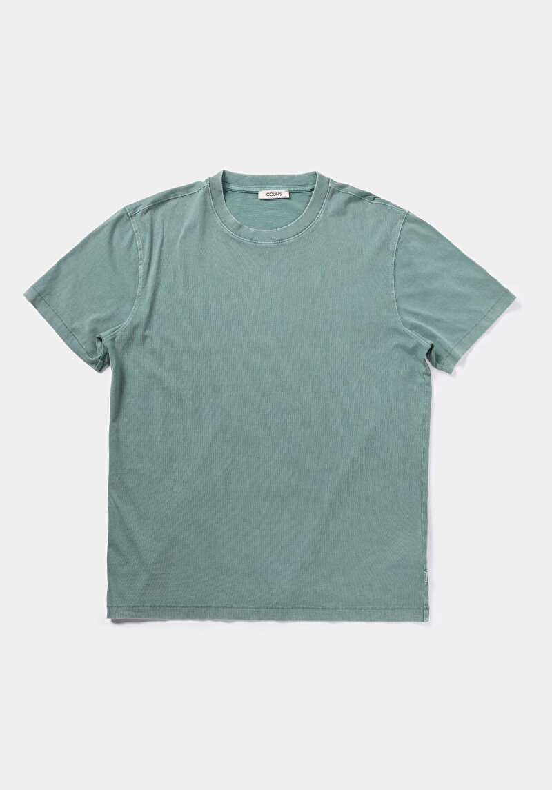 Показати інформацію про Футболка З Коротким Рукавом Чоловіча Зелена