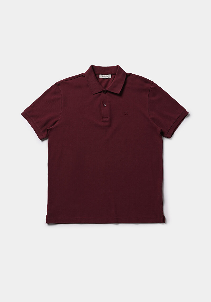 Зображення Поло З Коротким Рукавом Чоловіче Фіолетове  Cl1073960