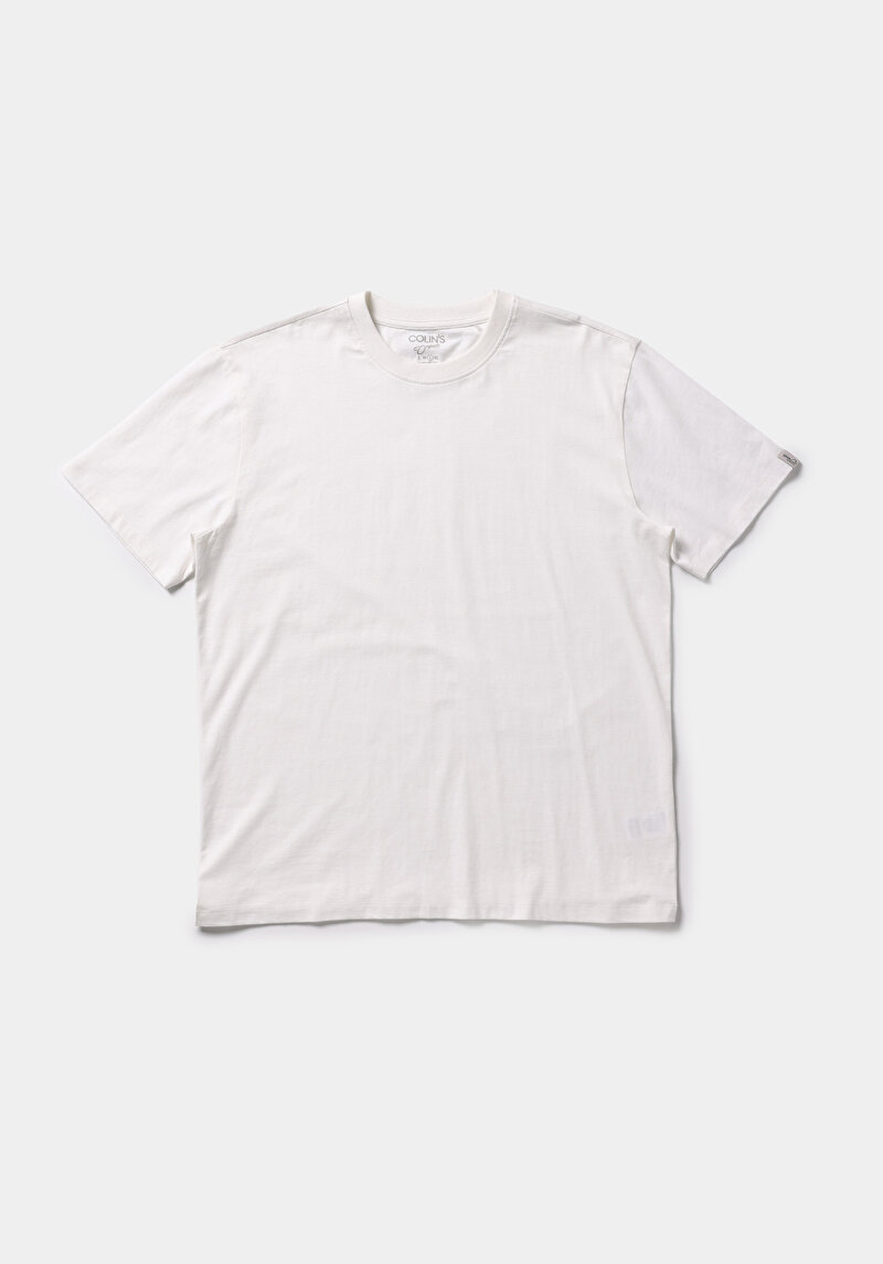 Показати інформацію про Футболка З Коротким Рукавом Чоловіча Біла  Cl1073965