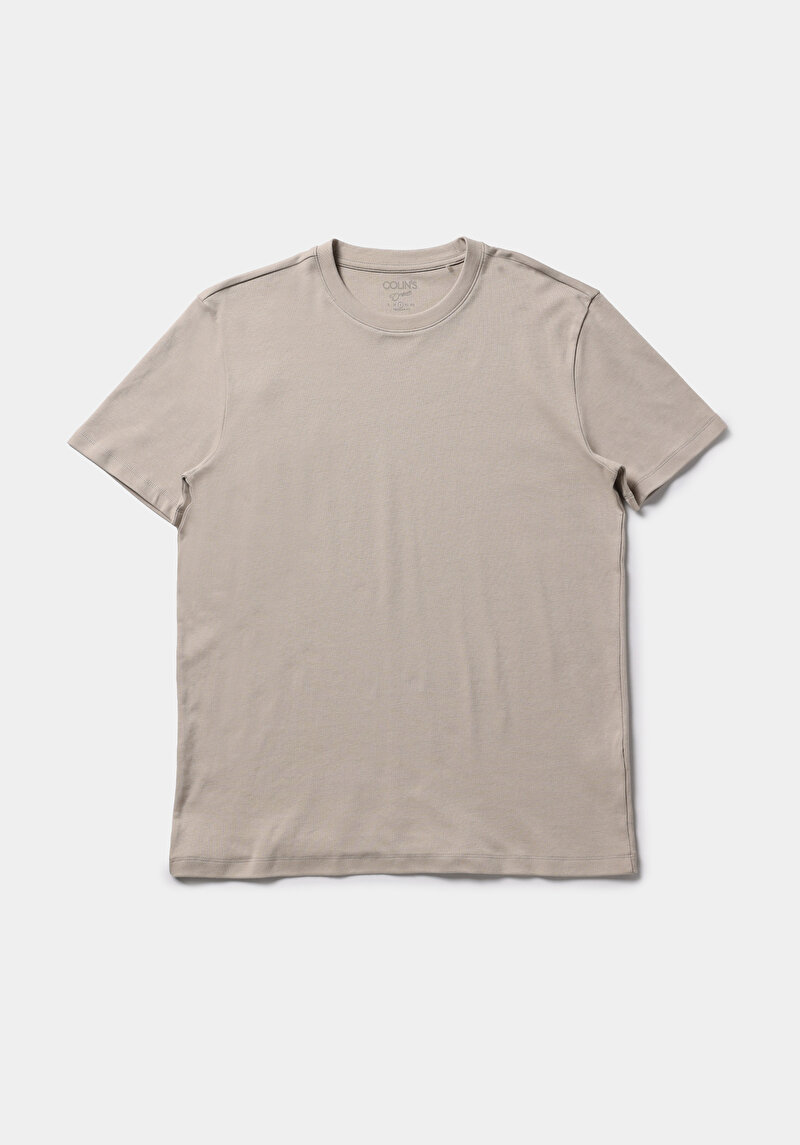 Показати інформацію про Футболка З Коротким Рукавом Чоловіча Сіра