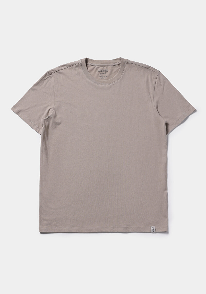 Показати інформацію про Футболка З Коротким Рукавом Чоловіча Сіра  Cl1073961