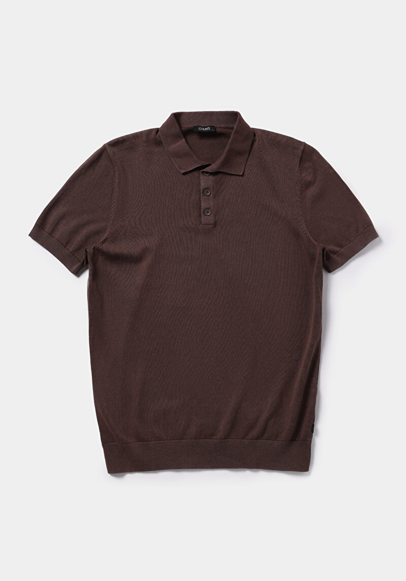 Зображення Светр Із Коротким Рукавом  Коричневий  Cl1077903