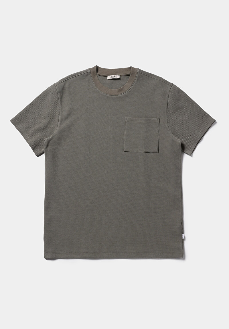 Зображення Футболка З Коротким Рукавом Чоловіча Зелена