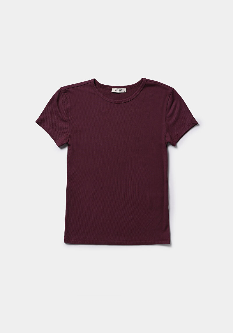 Зображення Футболка З Коротким Рукавом Жіноча Фіолетова  Cl1068560