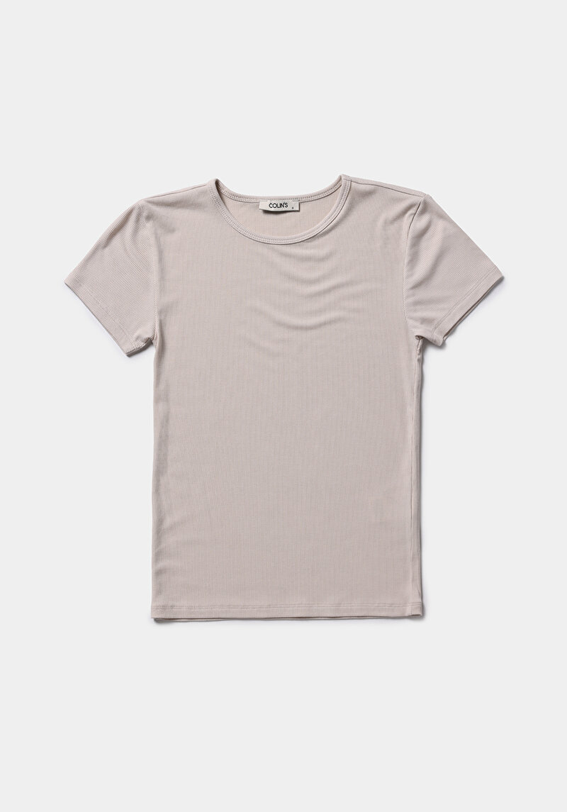 Зображення Футболка З Коротким Рукавом Жіноча Сіра  Cl1068560