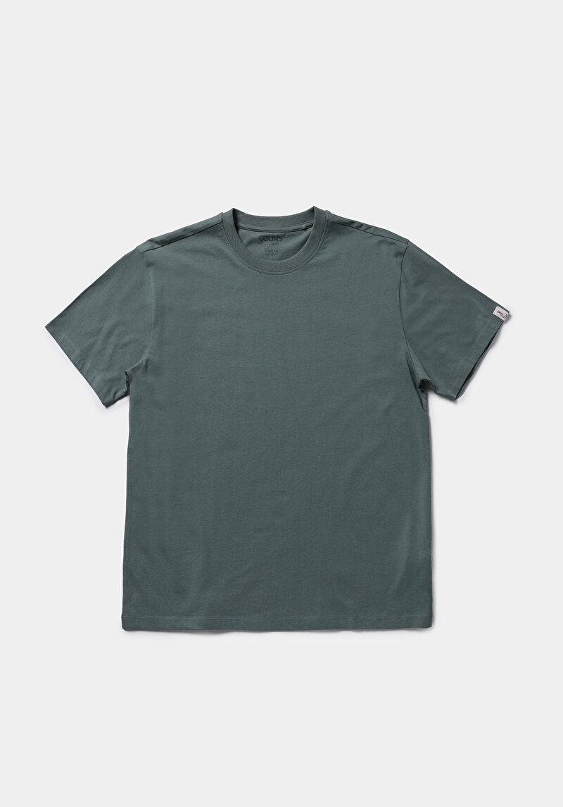 Зображення Футболка З Коротким Рукавом Чоловіча Зелена