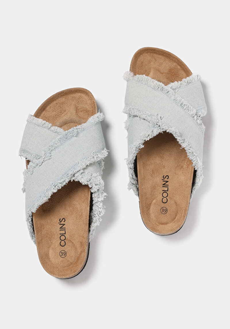 Зображення Шльопанці Жіночі Блакитні