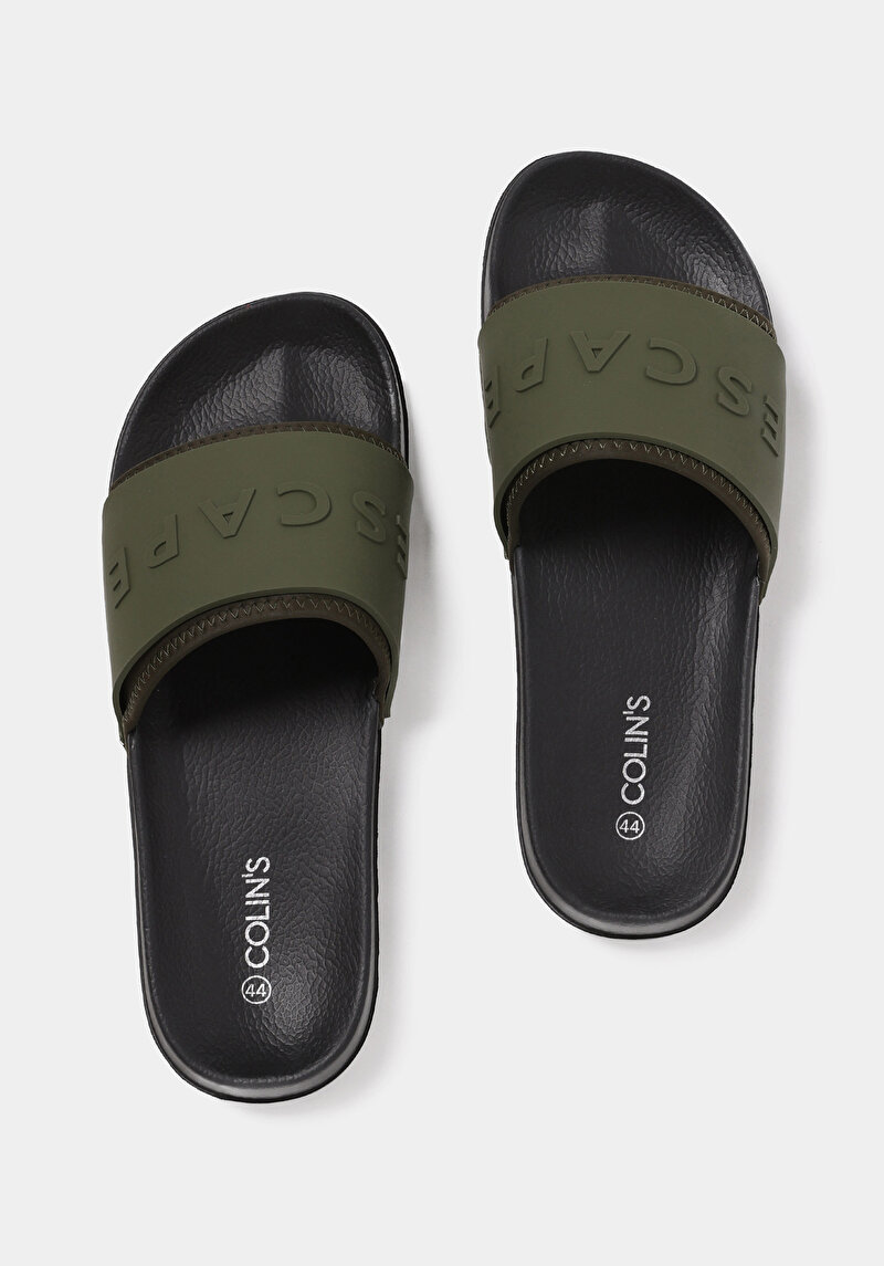 Зображення Шльопанці Чоловічі Зелені