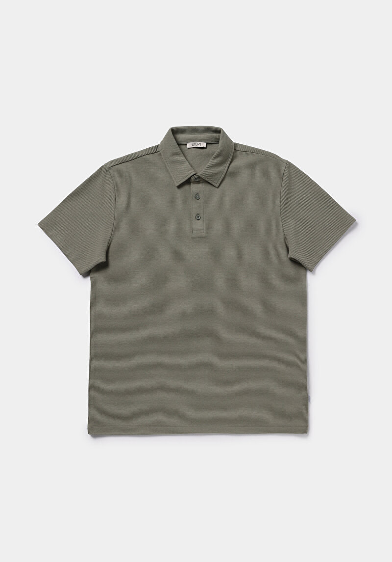 Показати інформацію про Поло З Коротким Рукавом Чоловіче Зелене