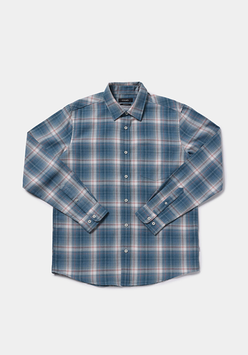 Зображення Сорочка З Довгим Рукавом Чоловіча Зелена  Cl1077878