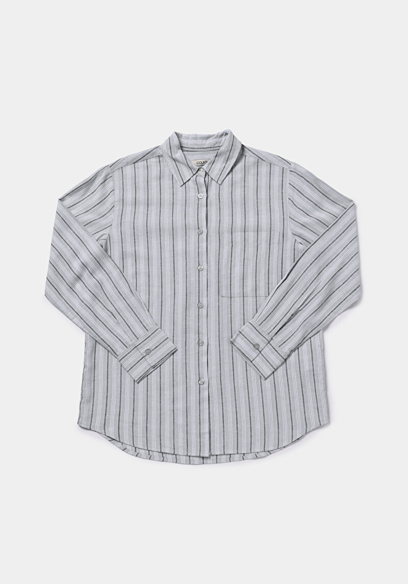 Показати інформацію про Сорочка З Довгим Рукавом Жіноча Зелена