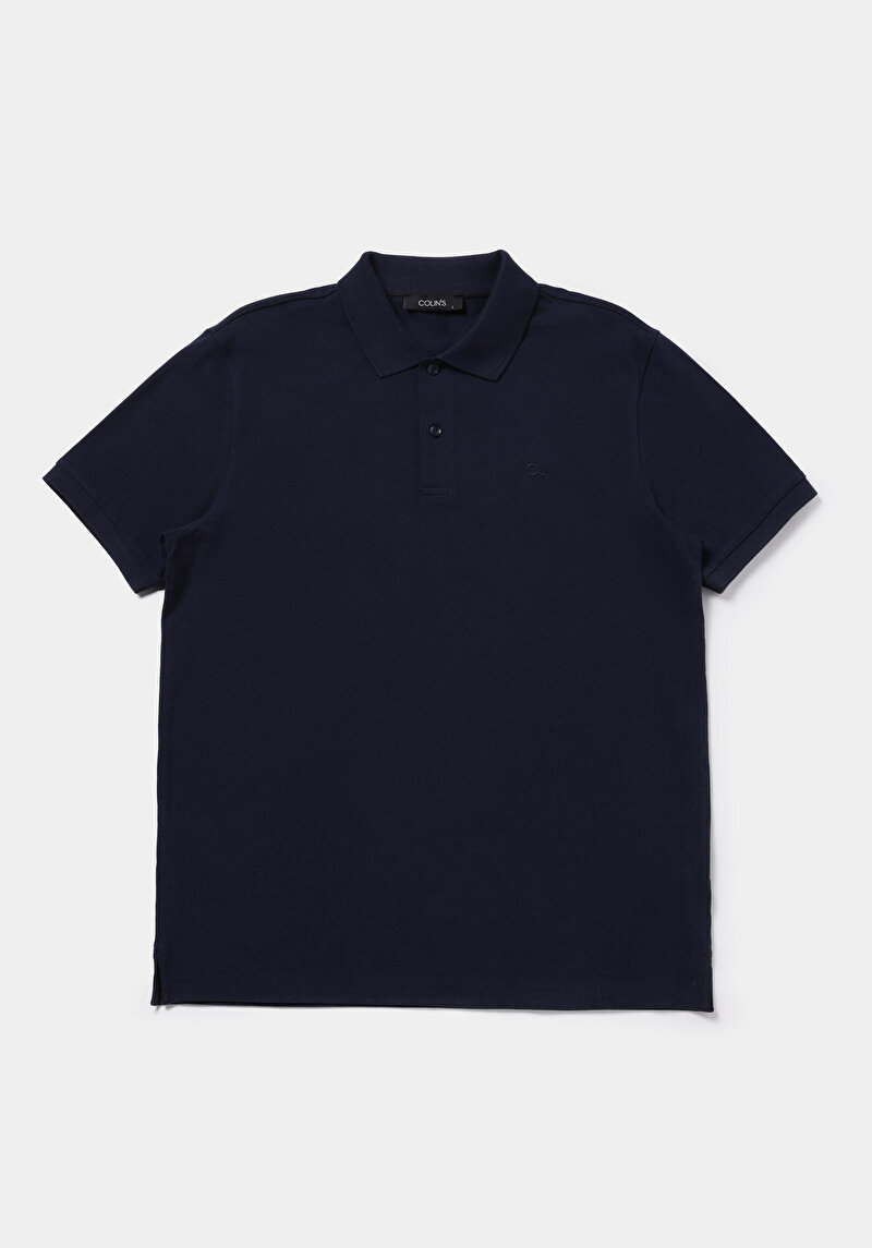 Показати інформацію про Поло З Коротким Рукавом Чоловіче Синє  Cl1073960