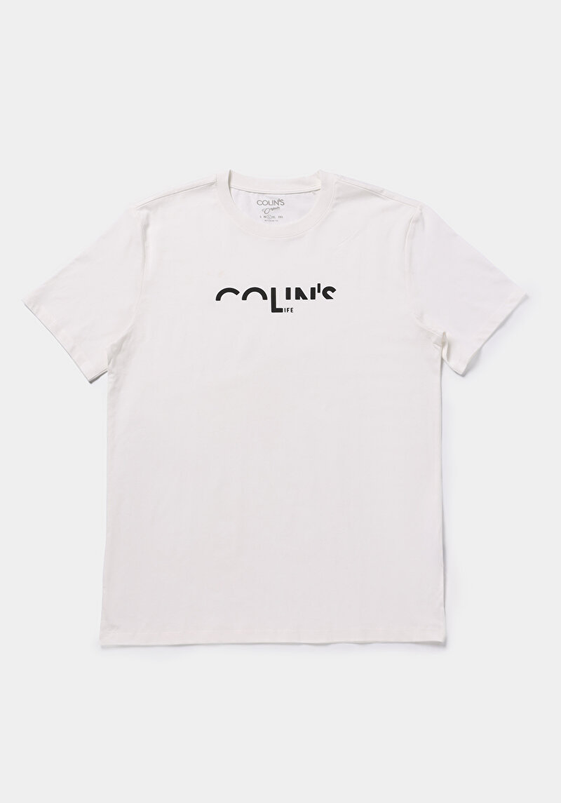 Показати інформацію про Футболка З Коротким Рукавом Чоловіча Біла