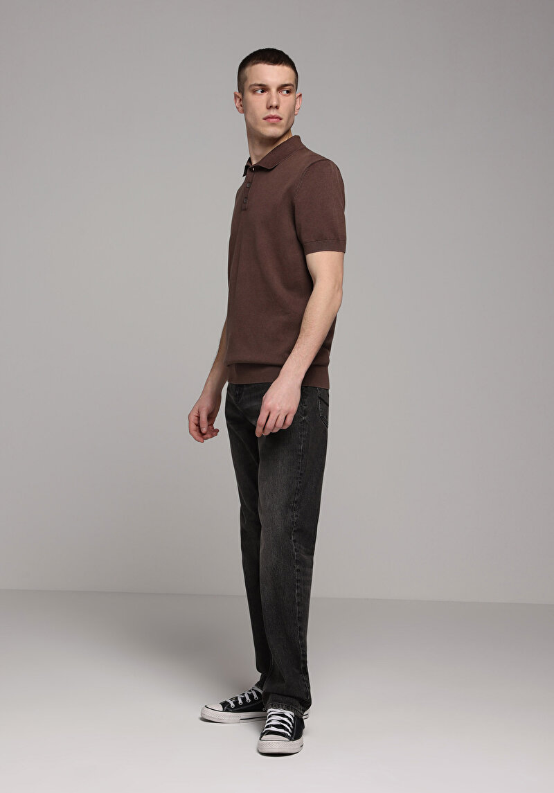 Показати інформацію про Светр Із Коротким Рукавом  Коричневий  Cl1077903