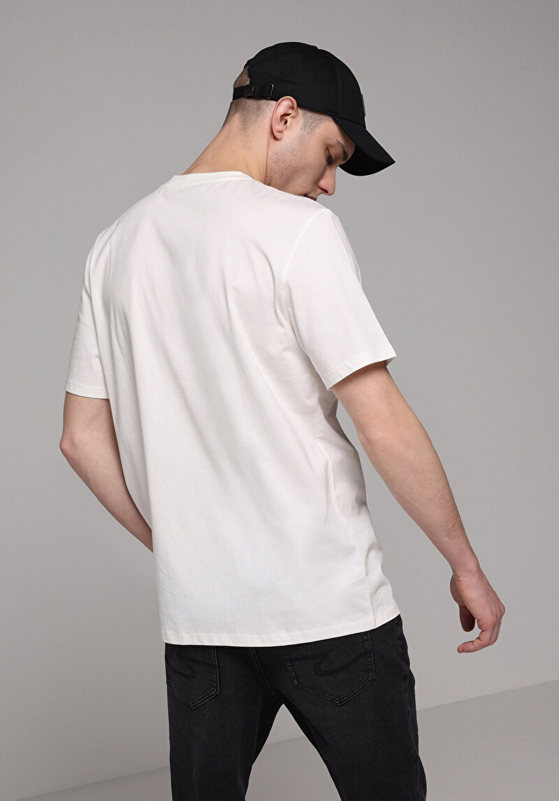 Зображення Футболка З Коротким Рукавом Чоловіча Біла