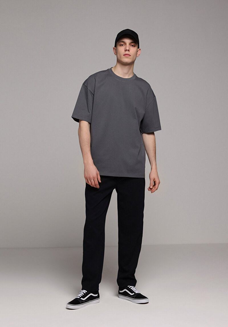 Показати інформацію про Футболка З Коротким Рукавом Чоловіча Сіра