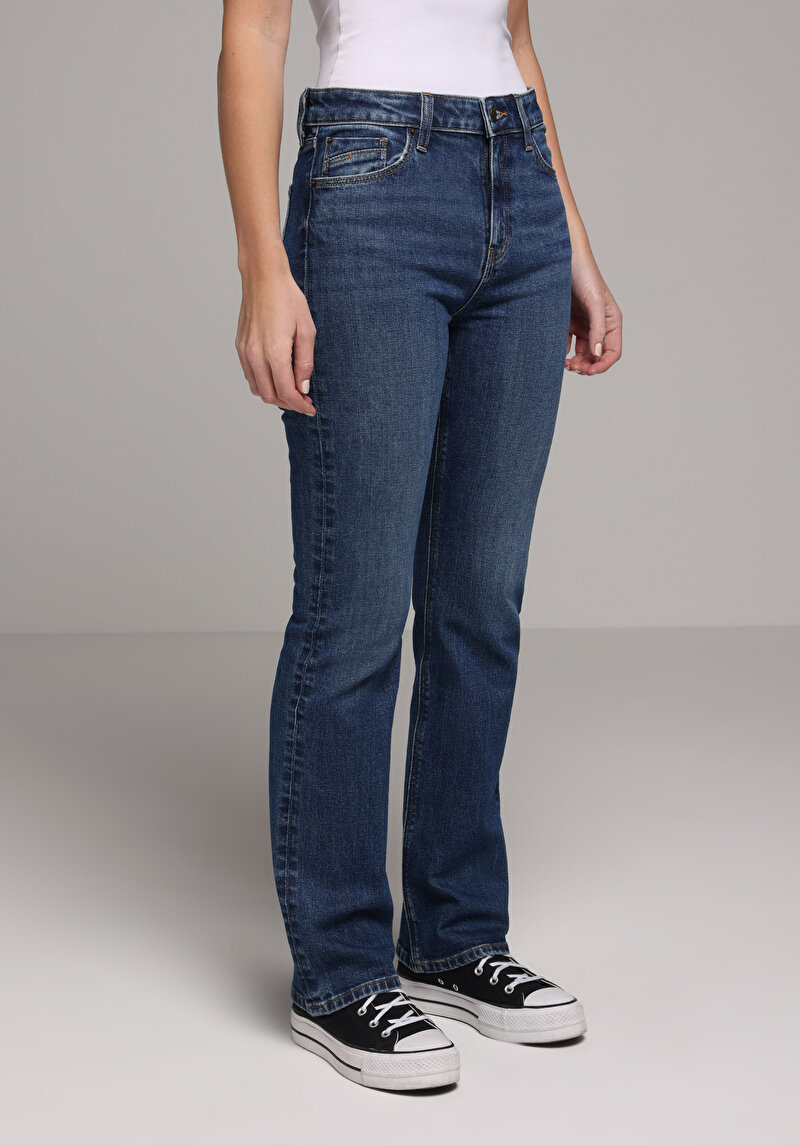 Зображення 792 Mila Джинси Жіночі Блакитні Класичного Крою Cl1078311