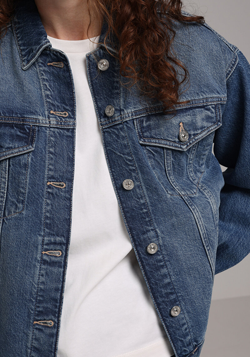 Показати інформацію про 360 Fritzy Піджак Жіночий Блакитний  Cl1078443