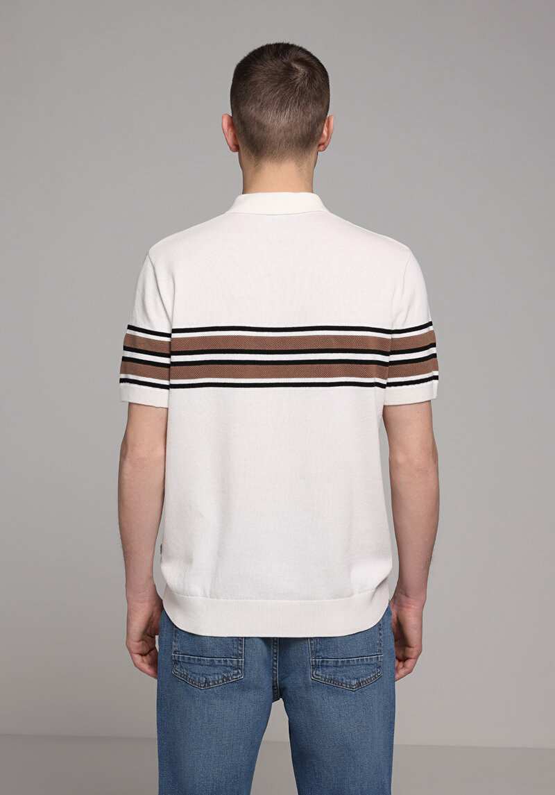 Показати інформацію про Светр Із Коротким Рукавом  Білий