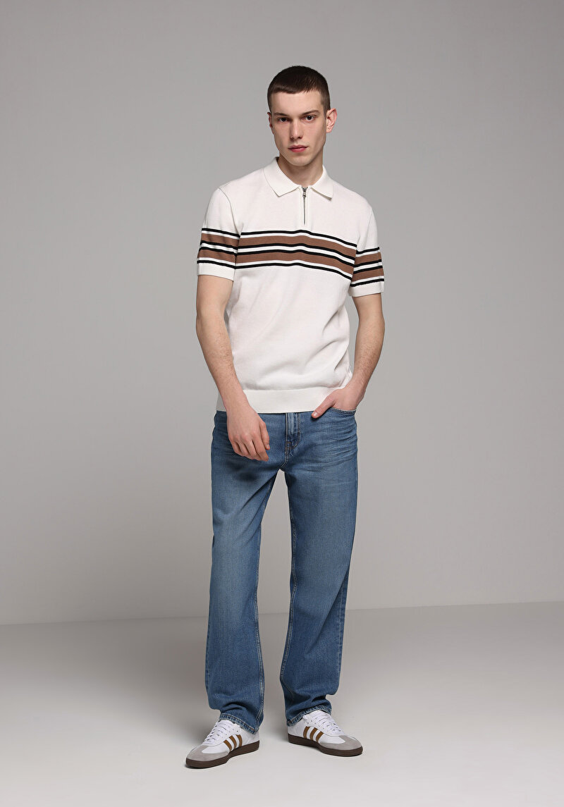 Показати інформацію про Светр Із Коротким Рукавом  Білий