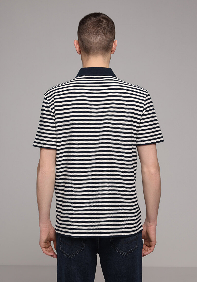 Показати інформацію про Поло З Коротким Рукавом Чоловіче Синє