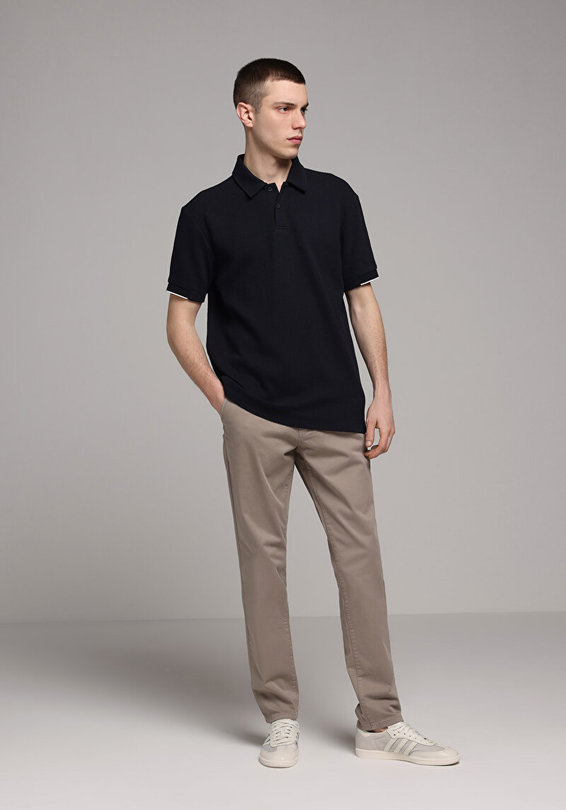 Показати інформацію про Поло З Коротким Рукавом Чоловіче Синє