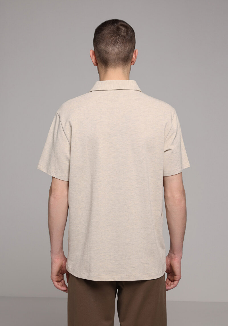 Показати інформацію про Поло З Коротким Рукавом Чоловіче Сіре