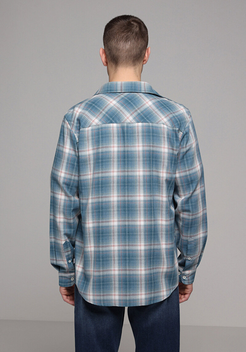 Зображення Сорочка З Довгим Рукавом Чоловіча Зелена Cl1077878